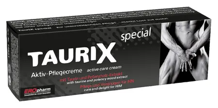 TauriX Extra Strong 40ml Intimate Care Cream for Men with Ginseng