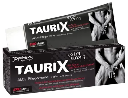 TauriX Extra Strong 40ml Intimate Care Cream for Men with Ginseng
