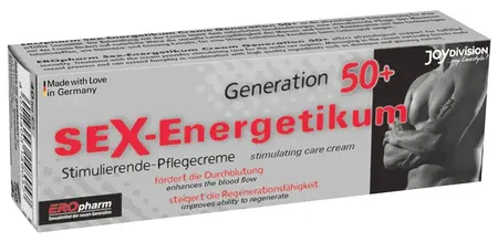 HOT Energetic krema 50+ za muškarce 40ml - Vitalizujuća formula