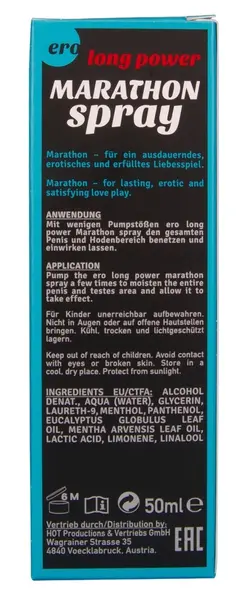 Marathon Sprej za muškarce 50ml - Formula za produžene performanse