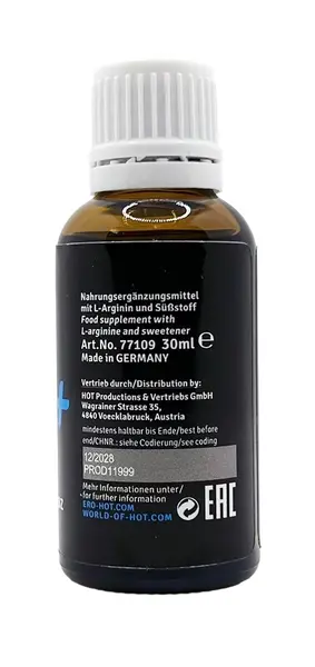 HOT Volume Muškarci 30 ml - Dijetetski suplement za podršku vitalnosti