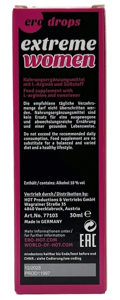 Cobeco Spanish Fly Extreme intimne stimulativne kapi za žene 30ml