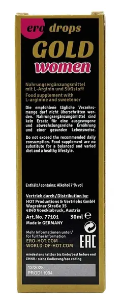 Cobeco Spanish Fly Gold tečnost za žene 30ml - Dijetetski suplement