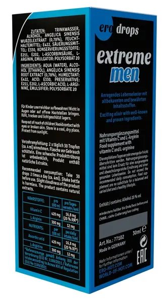 Cobeco Spanish Fly Extreme Muškarci 30ml - Tečni suplement za muškarce
