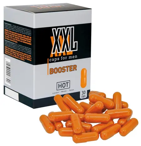 Vitalife XXL Caps Booster for Men 30 Tablets - Zinc, Selenium, L-Arginine Formula