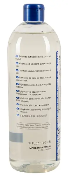 EROS Aqua vodeni intimni gel 1L - Neutralna formula, dugog trajanja