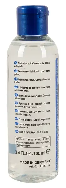 EROS Aqua vodeni lubrikant 100ml - Formula bez mirisa, prijateljska za kožu