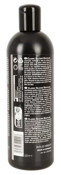 EROS Classic silikonski Bodyglide 1000 ml - dugotrajno podmazivanje