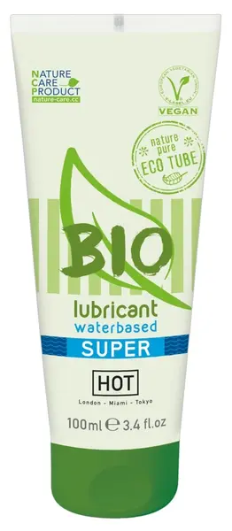 HOT BIO Super intimni gel na vodenoj bazi 100ml veganska organska formula