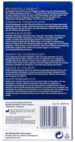Durex Intense Sensation gel 10ml - stimulativna formula za žene