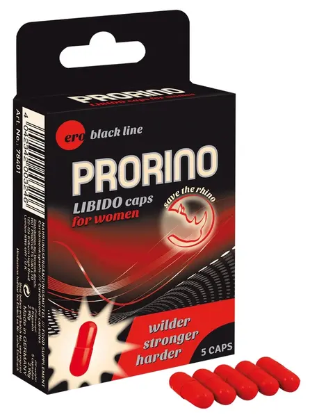 Prorino Libido Women kapsule 5 kom - Dijetetski suplement za žene