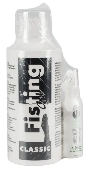 You2Toys Fisting Gel 500 ml i Set za čišćenje - Formula za ekstra klizanje