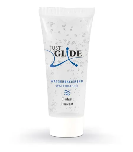 Just Glide Lubrikant na bazi vode 20ml - Veganska, univerzalna formula