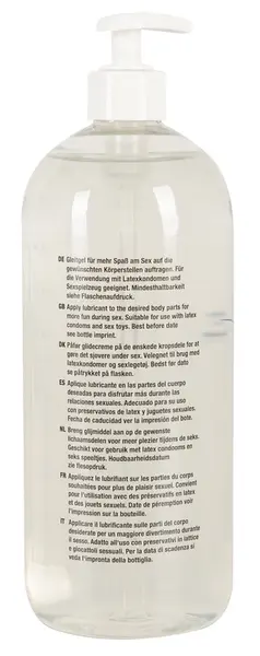 Just Glide Lubrikant na bazi vode 1L - Veganska formula kompatibilna sa lateksom