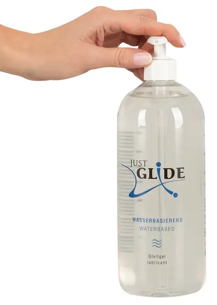 Just Glide Lubrikant na bazi vode 1L - Veganska formula kompatibilna sa lateksom