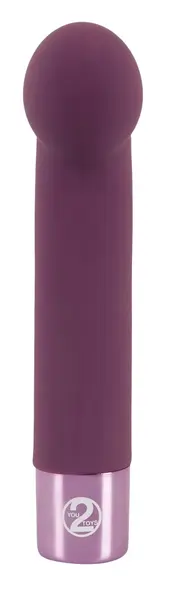 Elegant Series Vibrator G-Spot Curved 15 Modes Waterproof 16cm Purple