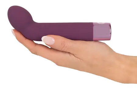 Elegant Series Vibrator G-Spot Curved 15 Modes Waterproof 16cm Purple