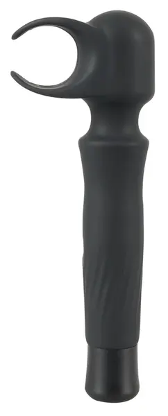 Rebel Man Wand 7-Mode Massager and Intimate Stimulation Device, Black
