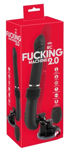 You2Toys RC Thrusting Machine 2.0 sa daljinskim upravljanjem, podesivim uglom, Crna