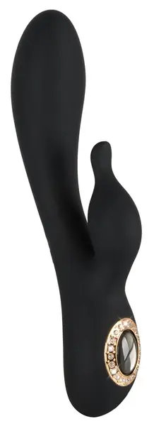 Cleopatra Black Intimate Dual-Motor System with Copper Accent 19.7cm