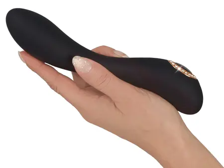 Cleopatra Curved Rechargeable Silicone Intimate Device 19.7cm Purple