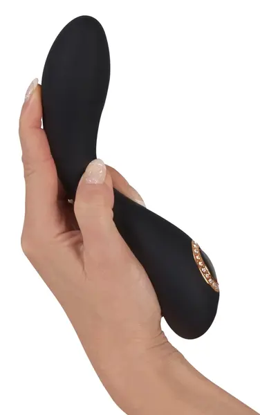 Cleopatra Curved Rechargeable Silicone Intimate Device 19.7cm Purple