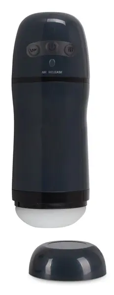 Rebel Intimni uređaj 2-u-1 Usisavanje i vibracija, 21.8 cm, Crna