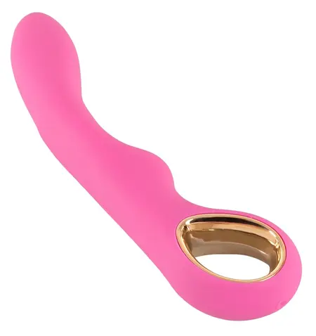 You2Toys Dual Vibrator Petit Pink - 2 Motors, 18.7 cm, Silicone