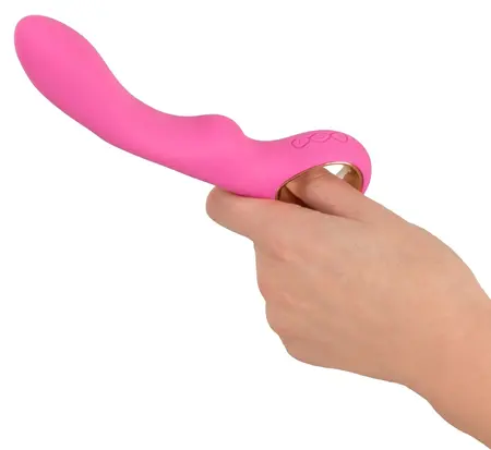 You2Toys Dual Vibrator Petit Pink - 2 Motors, 18.7 cm, Silicone