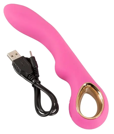 You2Toys Dual Vibrator Petit Pink - 2 Motors, 18.7 cm, Silicone