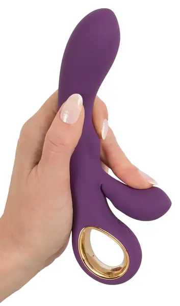 You2Toys Petit Dual Motor Intimna mašina Ljubičasta 18.8cm Silikon
