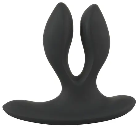 XOUXOU Vibrating Expander - Dual-Arm Silicone Anal System, Black