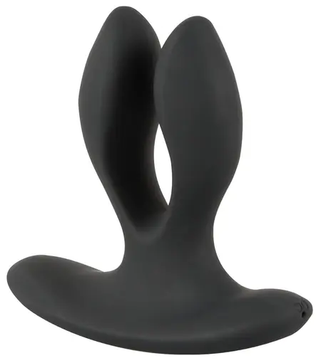 XOUXOU Vibrating Expander - Dual-Arm Silicone Anal System, Black