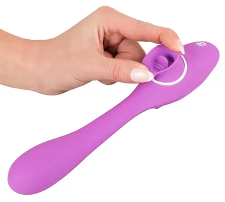 You2Toys FlexiVibe Dvostruko dejstvo savitljiv intimni uređaj Roze 22cm