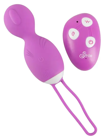 Sweet Smile RC Rotirajuća ljubavna loptica Silikon Roze 16cm