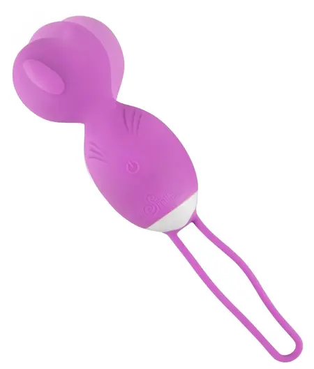 Sweet Smile RC Rotirajuća ljubavna loptica Silikon Roze 16cm