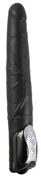 You2Toys Black Push Thrusting Vibrator 27.7cm, 3-Speed, 7 Modes