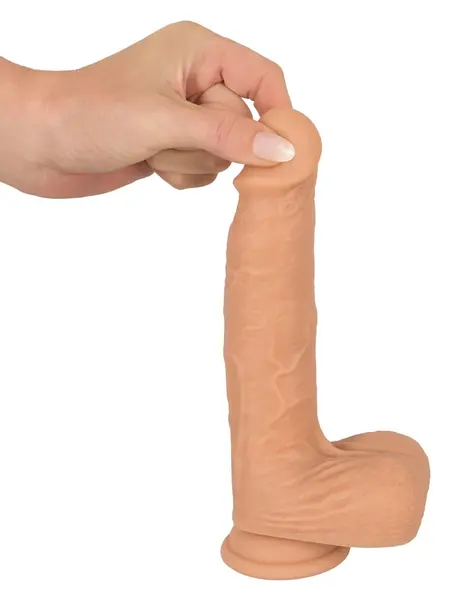 You2Toys Prirodni Potiskujući Silikonski Sistem, Usisna Baza, 21-24 cm