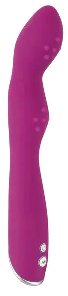 Sweet Smile Dvoglavi Vibrator 7 Modova Silikon 23.5cm Roze