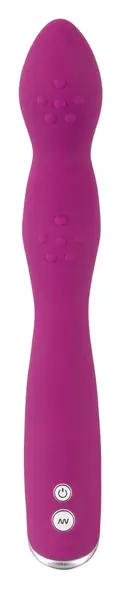 Sweet Smile Dvoglavi Vibrator 7 Modova Silikon 23.5cm Roze
