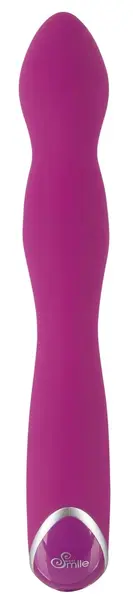 Sweet Smile Dvoglavi Vibrator 7 Modova Silikon 23.5cm Roze