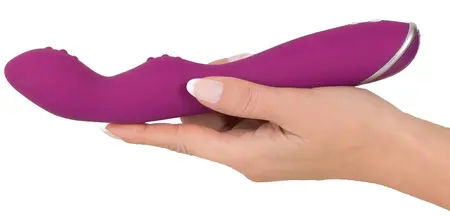 Sweet Smile Dvoglavi Vibrator 7 Modova Silikon 23.5cm Roze