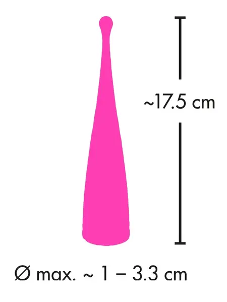 Couples Choice Spot Vibrator Precizni Višebrzinski Silikon 17.5cm
