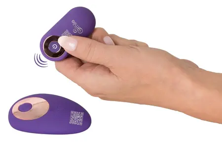 Sweet Smile RC Gaćice Vibrator Kompaktni Daljinski Upravljani Silikon 8.8cm