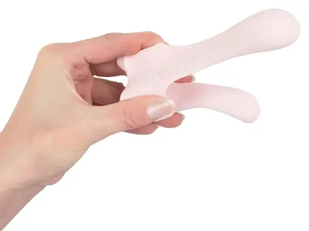 Couples Choice Intimni Vibrator 2 Motora Silikon 13.1cm Ljubičasta