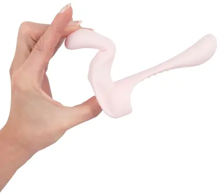 Couples Choice Intimni Vibrator 2 Motora Silikon 13.1cm Ljubičasta