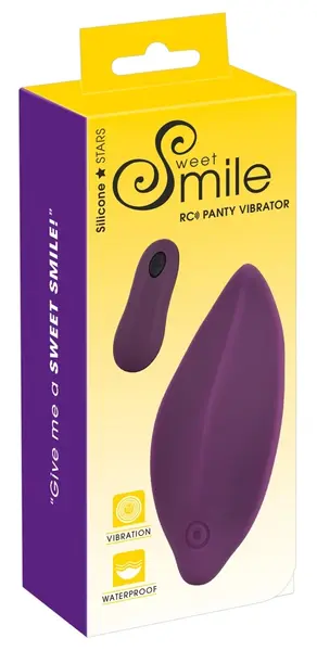 Sweet Smile RC Gaćice Vibrator - Kompaktni Daljinski Upravljani Položajni Model