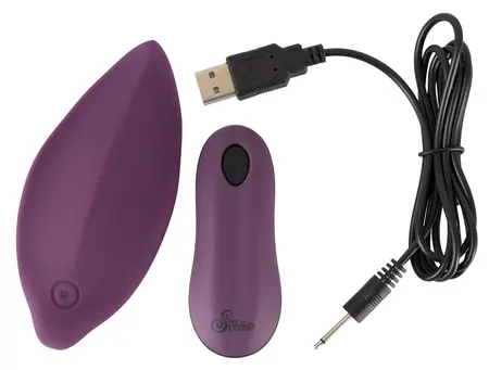 Sweet Smile RC Gaćice Vibrator - Kompaktni Daljinski Upravljani Položajni Model