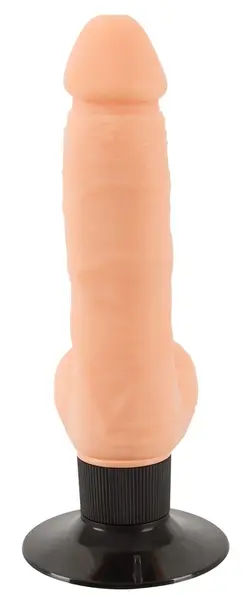 Nature Skin Vibe M Intimate Machine with Suction Cup 21cm Beige