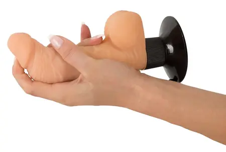 Nature Skin Vibe M Intimate Machine with Suction Cup 21cm Beige